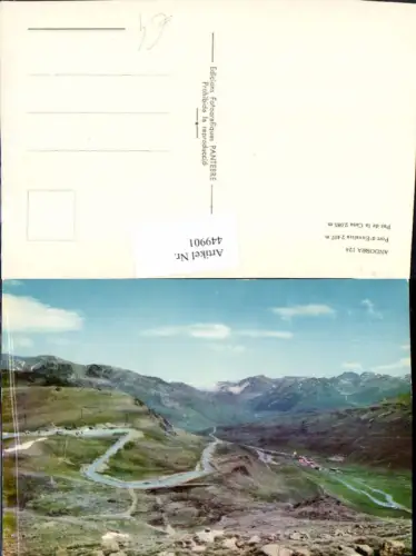 449901,Andorra Port d'Envalira Pas de la Casa Pass Bergkulisse