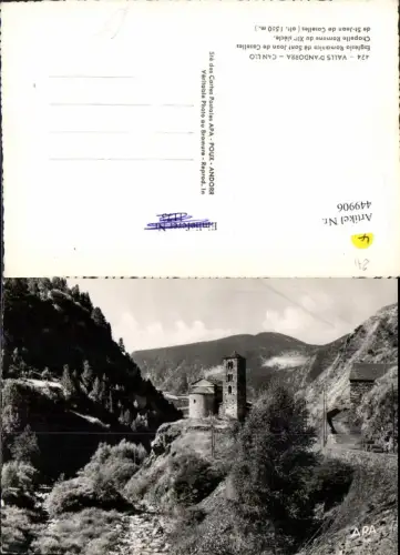 449906,Andorra Canillo Esglesia Romanica de Sant Joan de Caselles Kirche