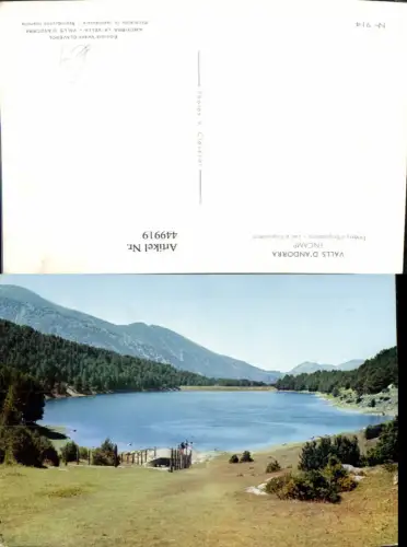 449919,Andorra Encamp Estany Engolasters See