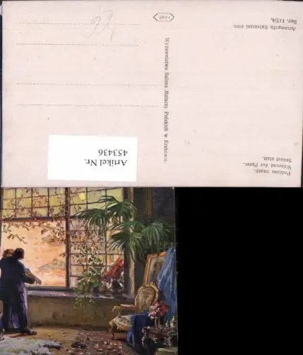 453436,Künstler Ak Arcangelo Salvarani Während d. Pause Maler Künstler Kuss Frau