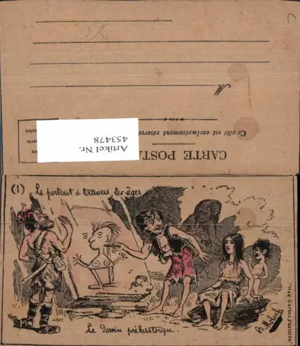 453478,Künstler Ak B. Moloch Maler Künstler Humor