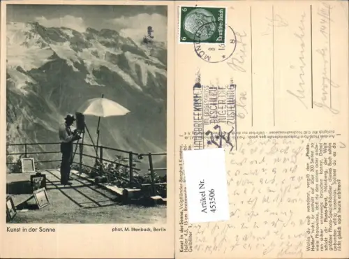 453506,Fotokunst M. Ittenbach Kunst in d. Sonne Maler Künstler