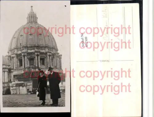 472309,Foto AK Vatican Vatikan Petersdom Dom Kuppel