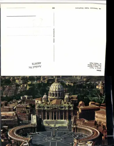 480978,Vatican Vatikan Piazza S. Pietro Petersplatz Petersdom