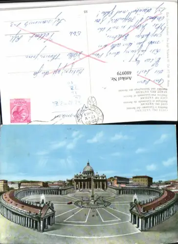 480979,Vatican Vatikan Basilica e Colonnato del Bernini Petersdom Platz