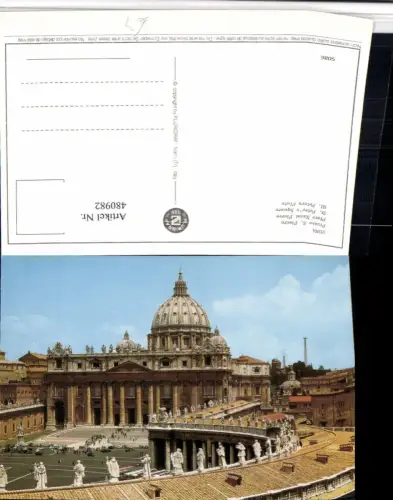480982,Vatican Vatikan Piazza S. Pietro Petersplatz Petersdom