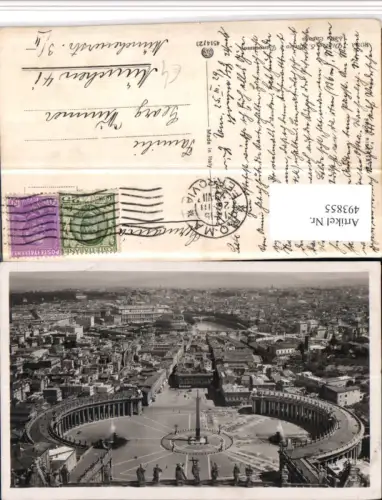 493855,Vatican Vatikan Piazza S. Pietro Petersplatz Panorama
