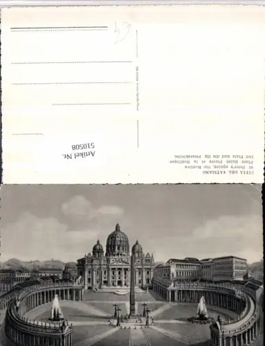 510508,Vatican Vaticano Piazza S. Pietro Basilica Petersplatz Dom Kirche