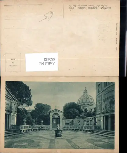 550442,Vatikan Vaticano Rom Roma Giardino Casino