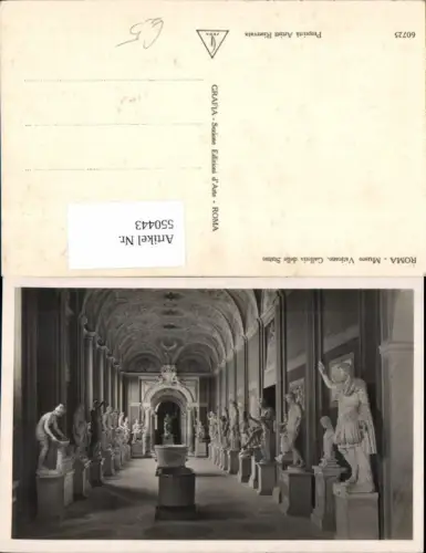 550443,Vatikan Vaticano Rom Roma Museo Galleria delle Statue