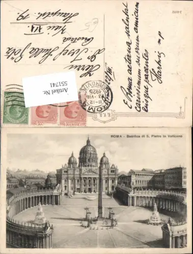 551741,Vatikan Vaticano Rom Roma Petersdom Petersplatz Obelisk