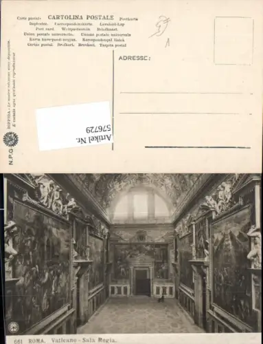 576729,Roma Rom Vatikan Vaticano Sala regla