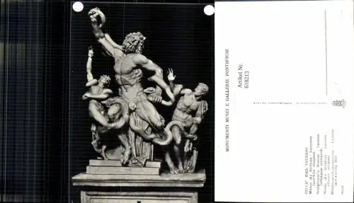 618213,Vatikan Vaticano Rom Roma Museo di Scultura Laocoonte Laokoon Skulptur