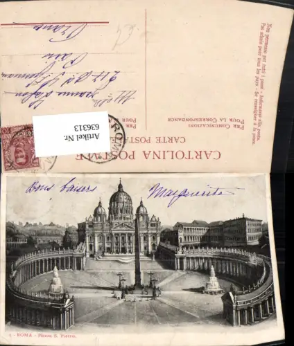 636313,Vatikan Vaticano Roma Rom Piazza S. Pietro Petersdom