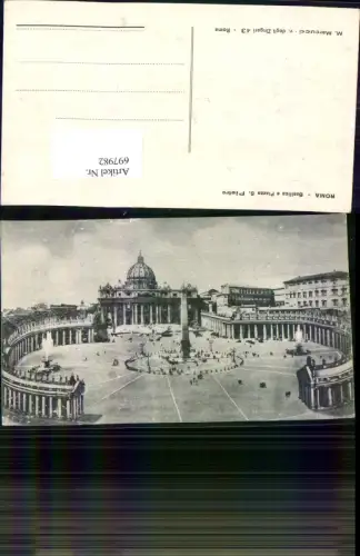 697982 Roma Rom Vatikan San Pietro Petersdom Petersom