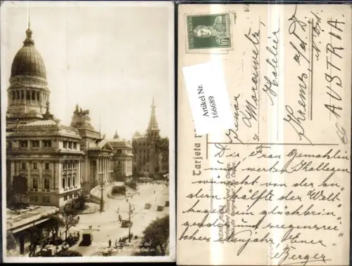 166689,Buenos Aires Palacio del Congreso y Avenida Callao