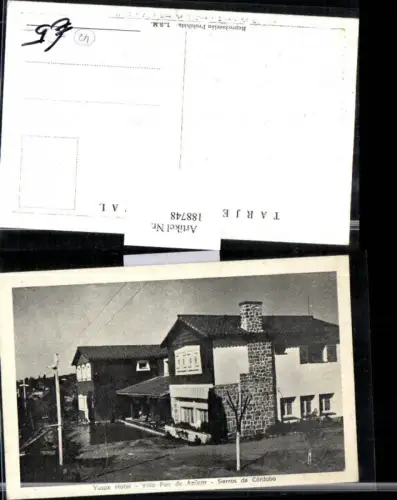 188748,Argentinien Sierras de Cordoba Yuspe Hotel Villa Pan de Azucar