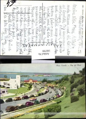188799,Argentinien Mar del Plata Playa Grande Straßenansicht
