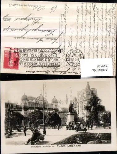 239506,Buenos Aires Plaza Libertad Platz Denkmal
