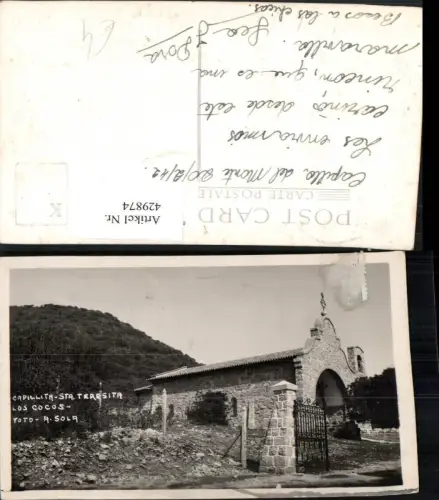429874,Argentina Los Cosoc Capillita Santa Teresita Kapelle
