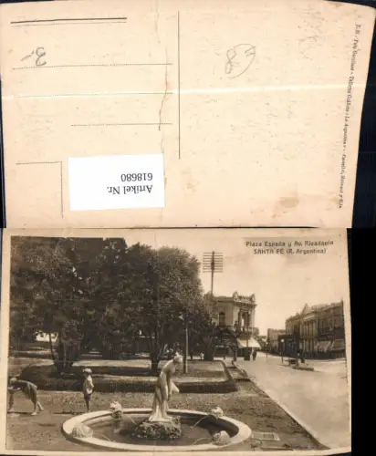 618680,Santa Fe Plaza Espana y Av. Rivadavia Argentinien Argentina