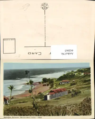 442065,Barbados Bathsheba Häuser Küste