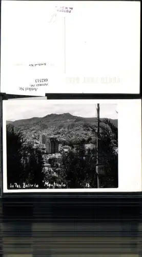 682513 Bolivia Bolivien La Paz Monticulo