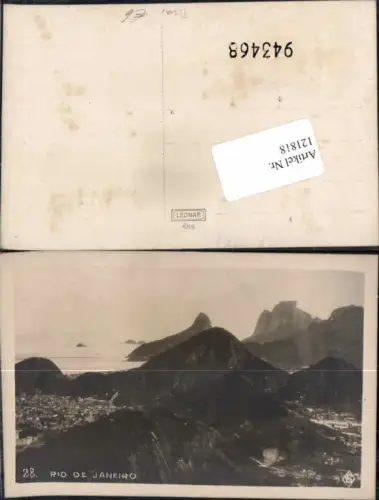 121818,Rio de Janeiro Brasilien Brazil 1930