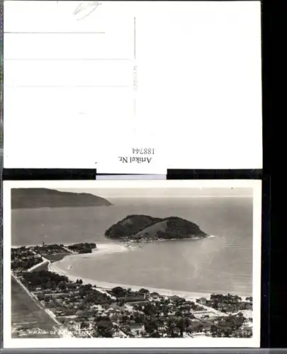188744,Brasilien Praia De Sao Vicente Teilansicht Insel Meer Strand