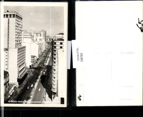188785,Brasilien Sao Paulo Brasil Avenida Ipiranca Straßenansicht Ortsansicht