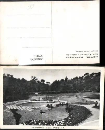 359410,Brazil Brasilien Estado do Rio Nova Friburgo Hotel Sans Souci Parque com Piscina Pool