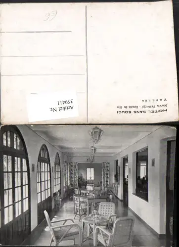 359411,Brazil Brasilien Estado do Rio Nova Friburgo Hotel Sans Souci Varanda
