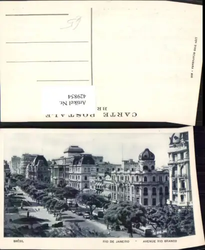429854,Brazil Rio de Janeiro Avenue Rio Branco Straße