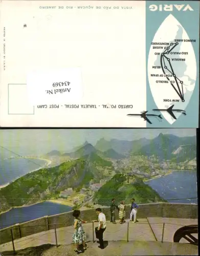 434369,Brazil Rio de Janeiro Vista do Pao de Acucar Totale Aussicht