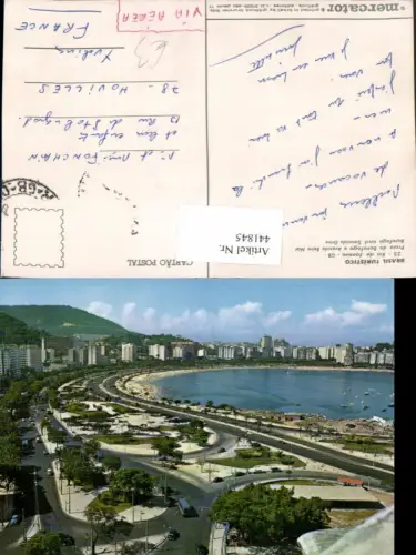 441845,Brazil Rio de Janeiro Botafogo and Seaside Drive Teilansicht