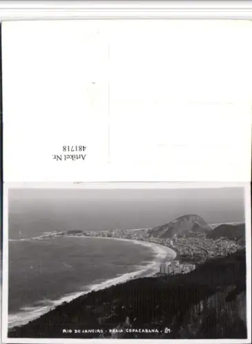 481718,Brazil Rio de Janeiro Praia Copacabana Totale Strand