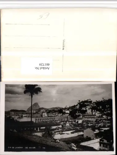 481729,Brazil Rio de Janeiro Os Arcos Teilansicht