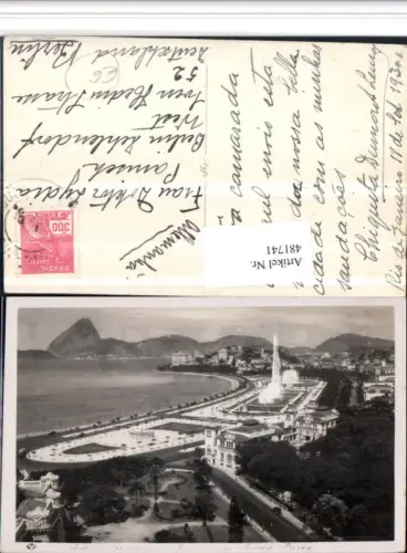 481741,Brazil Rio de Janeiro Praca Paris Teilansicht Park