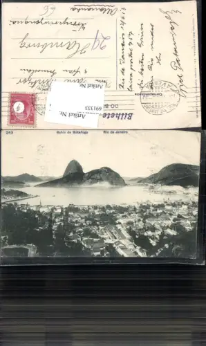 691333 Bahia de Botafogo Rio de Janeiro Brazil Brasilien 1913
