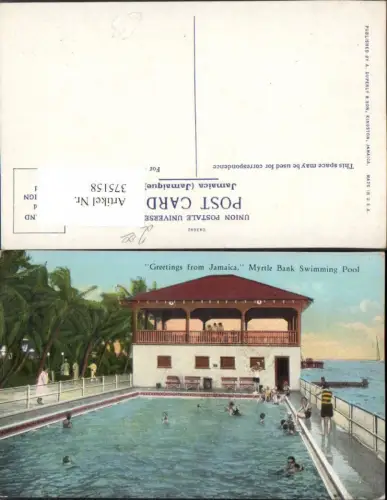 375158,Jamaica Myrtle Bank Swimming Pool Schwimmbecken