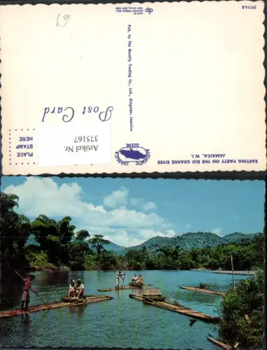 375167,Jamaica Rafting Party on the Rio Grande River Flöße Floß
