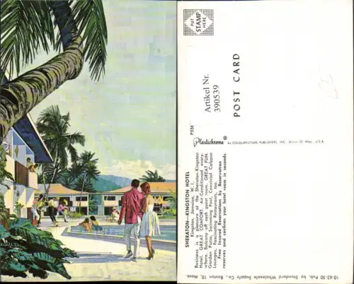 390539,Jamaica Kingston Hotel Sheraton Schwimmbecken Partie