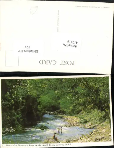 412316,Jamaica Mouth of a Mountain River on the North Coast Fluss