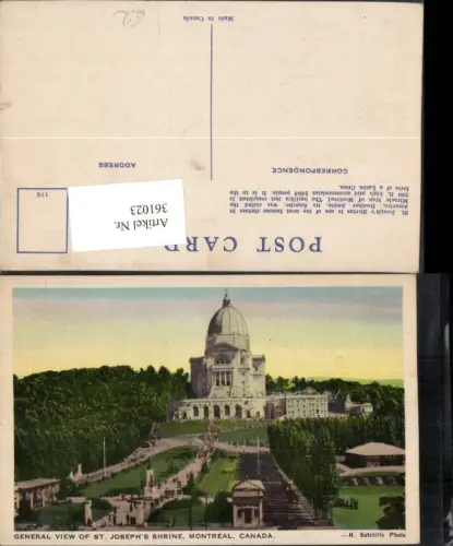 361023,Canada Quebec Montreal St. Josephs Shrine Schrein