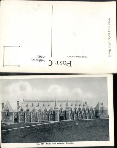 361030,Canada Quebec Drill Hall Gebäude