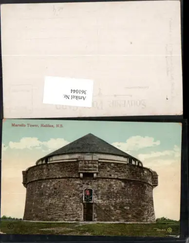 361044,Canada Nova Scotia Halifax Martello Tower Turm