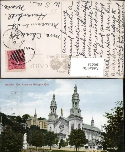 390775,Canada Quebec Ste-Anne-de-Beaupre Basilica Kirche