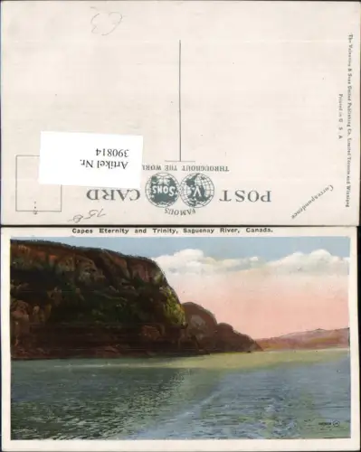 390814,Canada Quebec Saguenay River Capes Eternity and Trinity Fluss