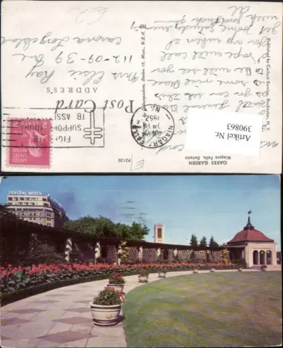 390863,Canada Ontario Niagara Falls Oakes Garden Garten