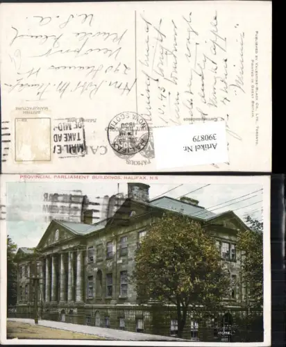 390879,Canada Nova Scotia Halifax Provincial Parliament Buildings Gebäude
